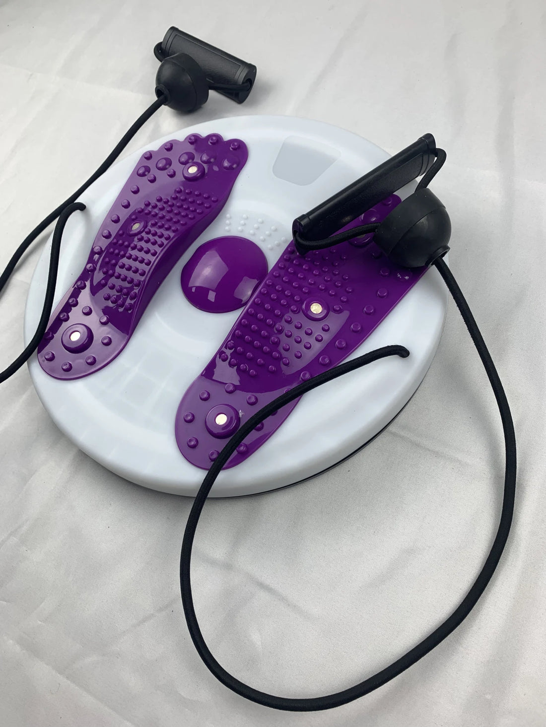 Portable Waist Twisting Disc – Magnetic Foot & Torsion Fitness Equipment
