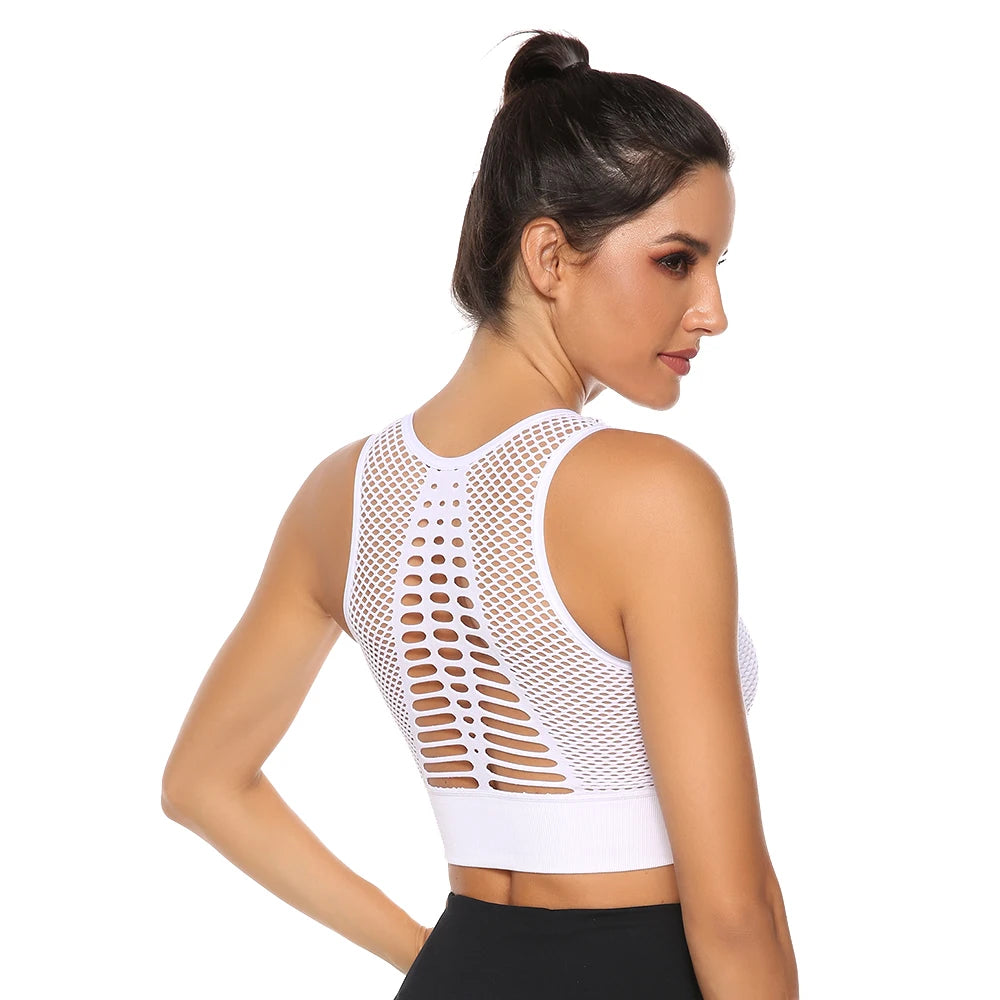 Hot Fitness Women’s Quick-Dry Sports Bra & Yoga Tank Top