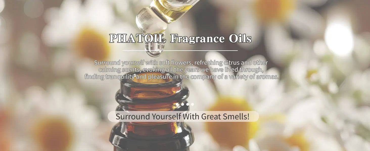 PHATOIL 100ml Aromatherapy Oil – Fragrance Essential Oil with Dropper