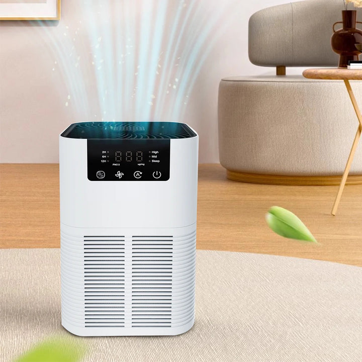 Air Purifier with HEPA & Negative Ion Generator – Smoke & Odor Cleaner