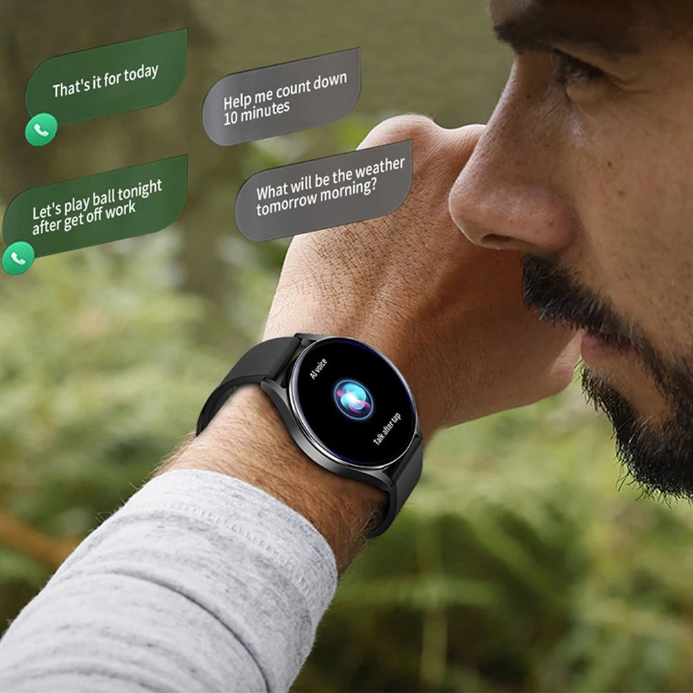 Pro Smartwatch 1.32" HD, Bluetooth Call, Health & Fitness Tracker