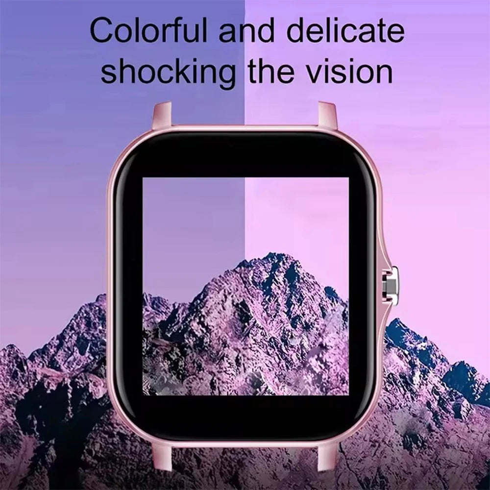 Smartwatch with Bluetooth Call, Health Monitoring, 1.44" Color Screen