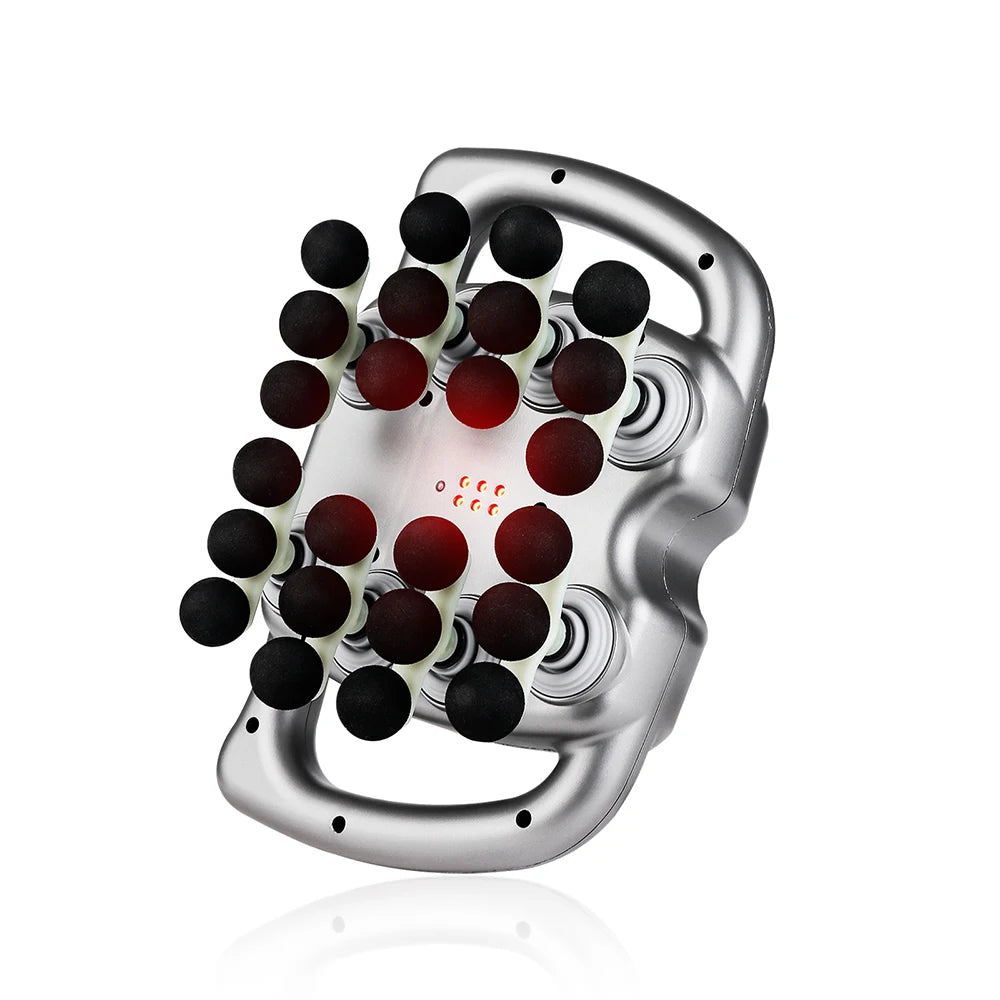 24-Head High-Frequency Massage Gun with 99 Speed Levels