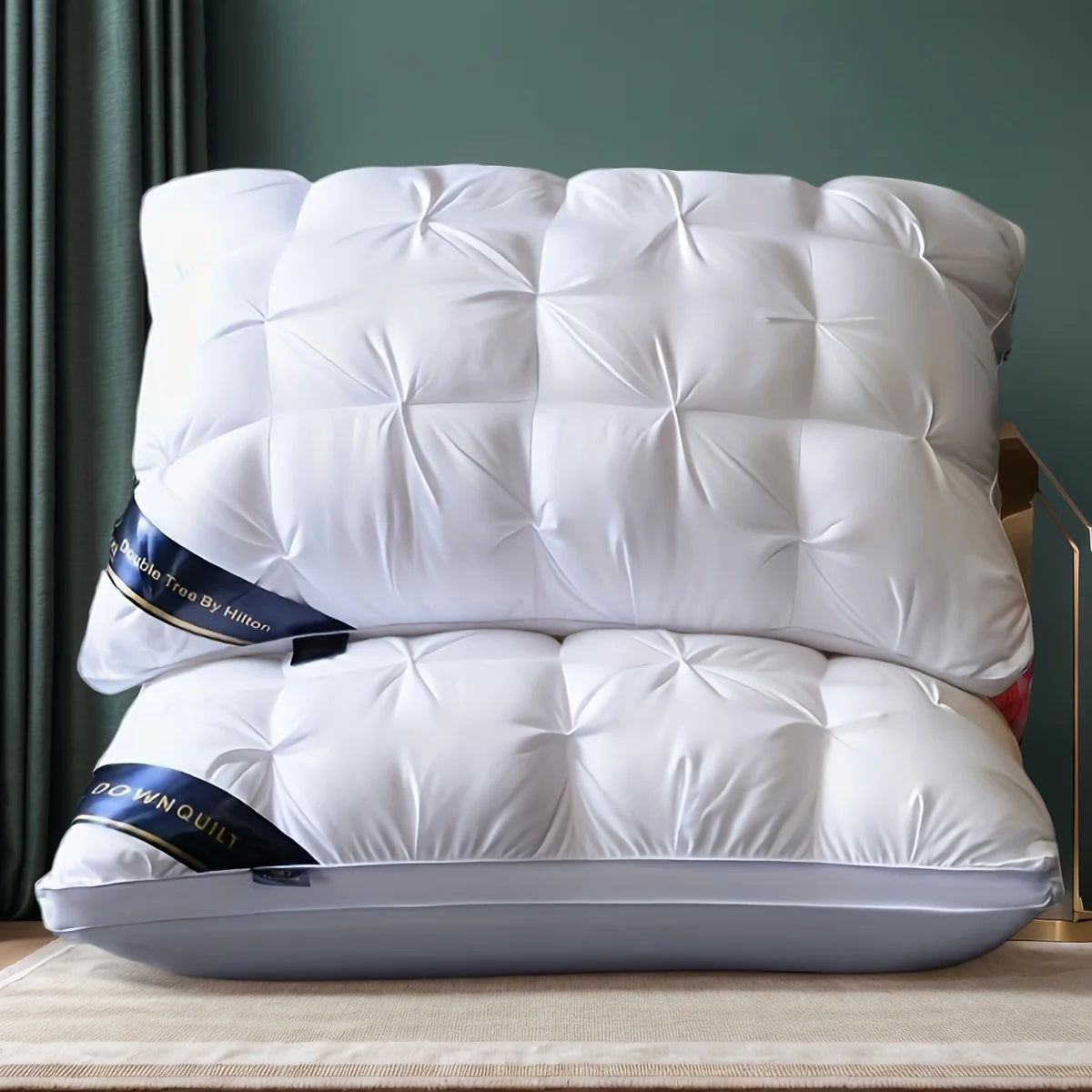 Hotel-Quality Cervical Pillow – Washable Soft Support Pillow Insert