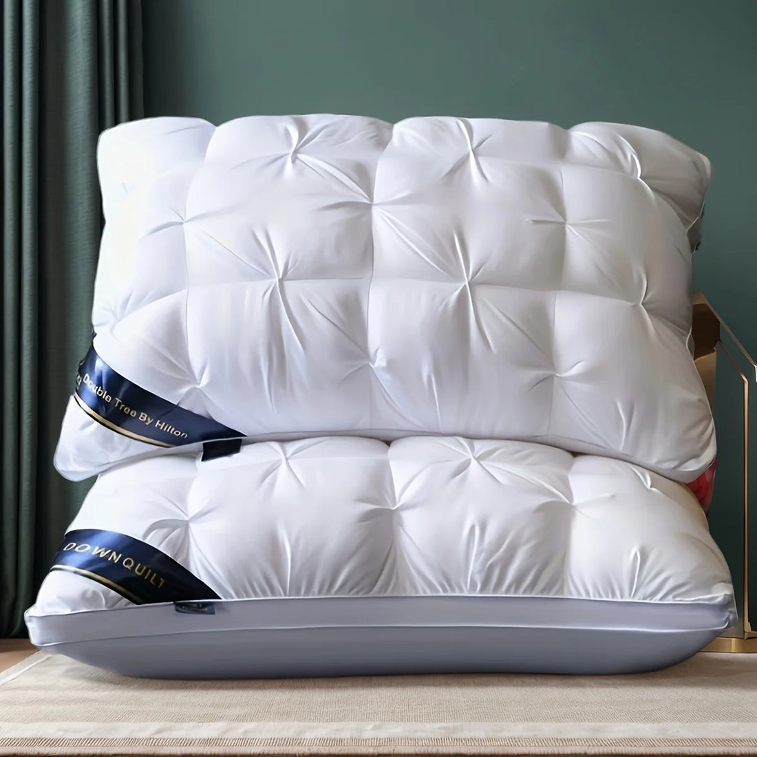 Hotel-Quality Cervical Pillow – Washable Soft Support Pillow Insert