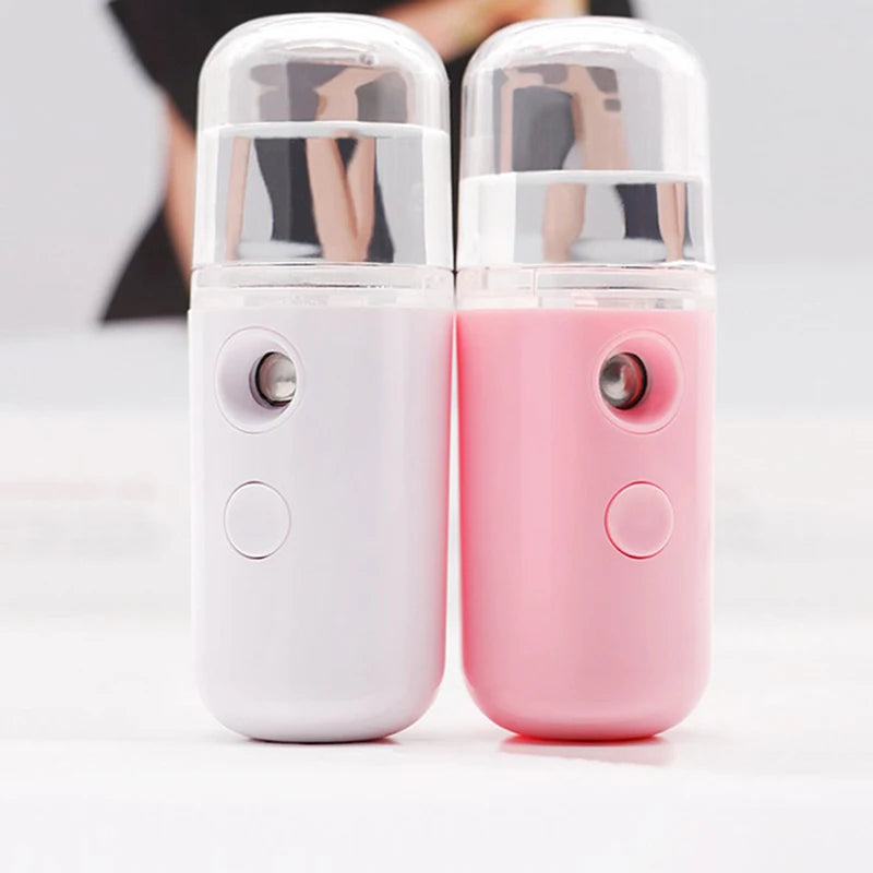 Mini Nano Facial Steamer – USB Portable Face Spray Beauty Instrument & Skin Care Humidifier