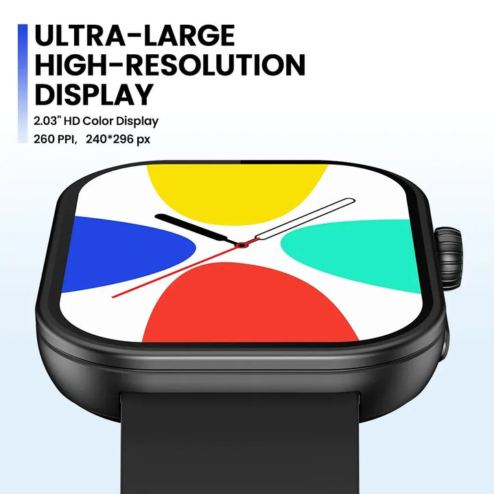 Zeblaze Btalk Plus Smartwatch – 2.03" HD Voice Calling & Fitness Tracker