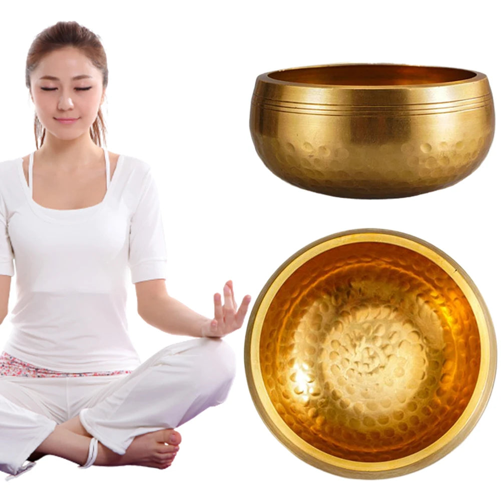 Tibetan Singing Bowl Set – Meditation Sound Bowl & Stress Relief Gift