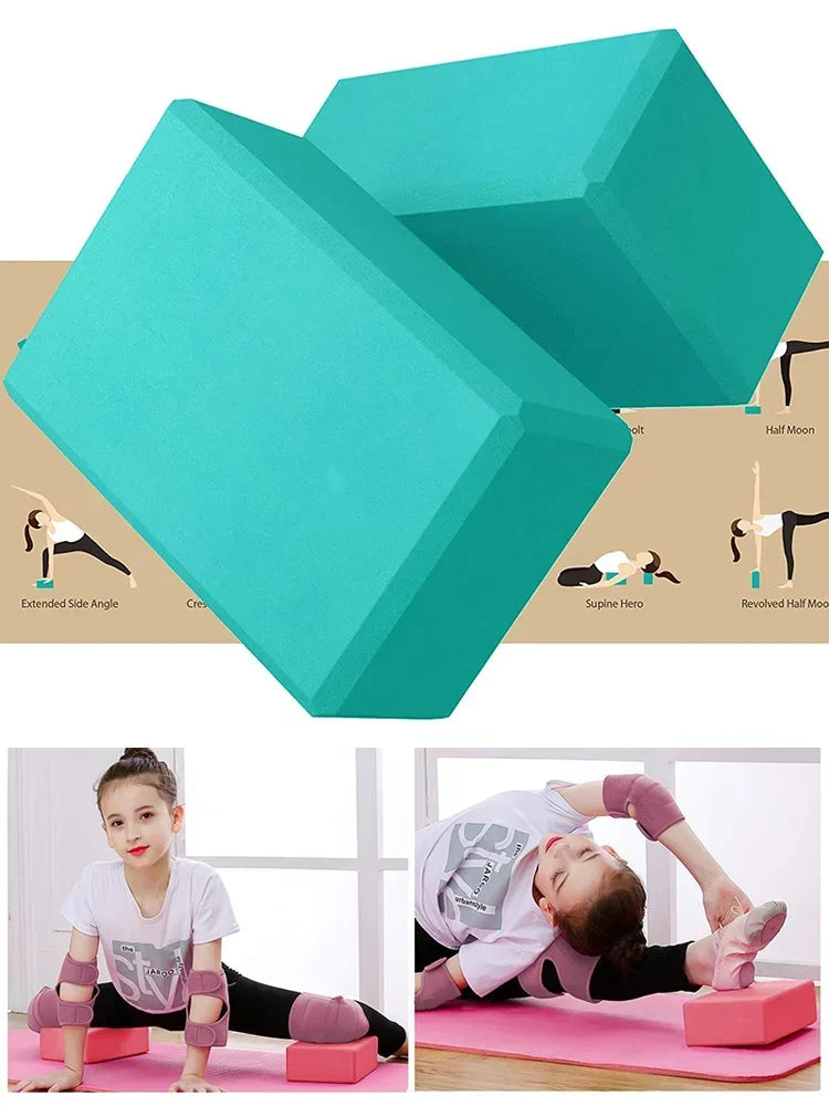 High-Density EVA Yoga Block – Non-Slip Foam Support for Fitness