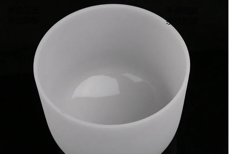 Crystal Singing Bowl – Quartz Sound Therapy Instrument for Yoga, Meditation, Spiritual Healing & Relaxation