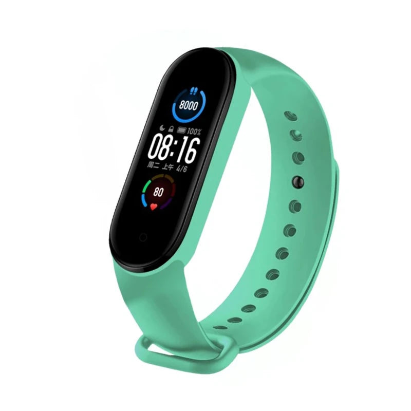 M6 Smart Watch – Waterproof Fitness Tracker with Heart & BP Monitor