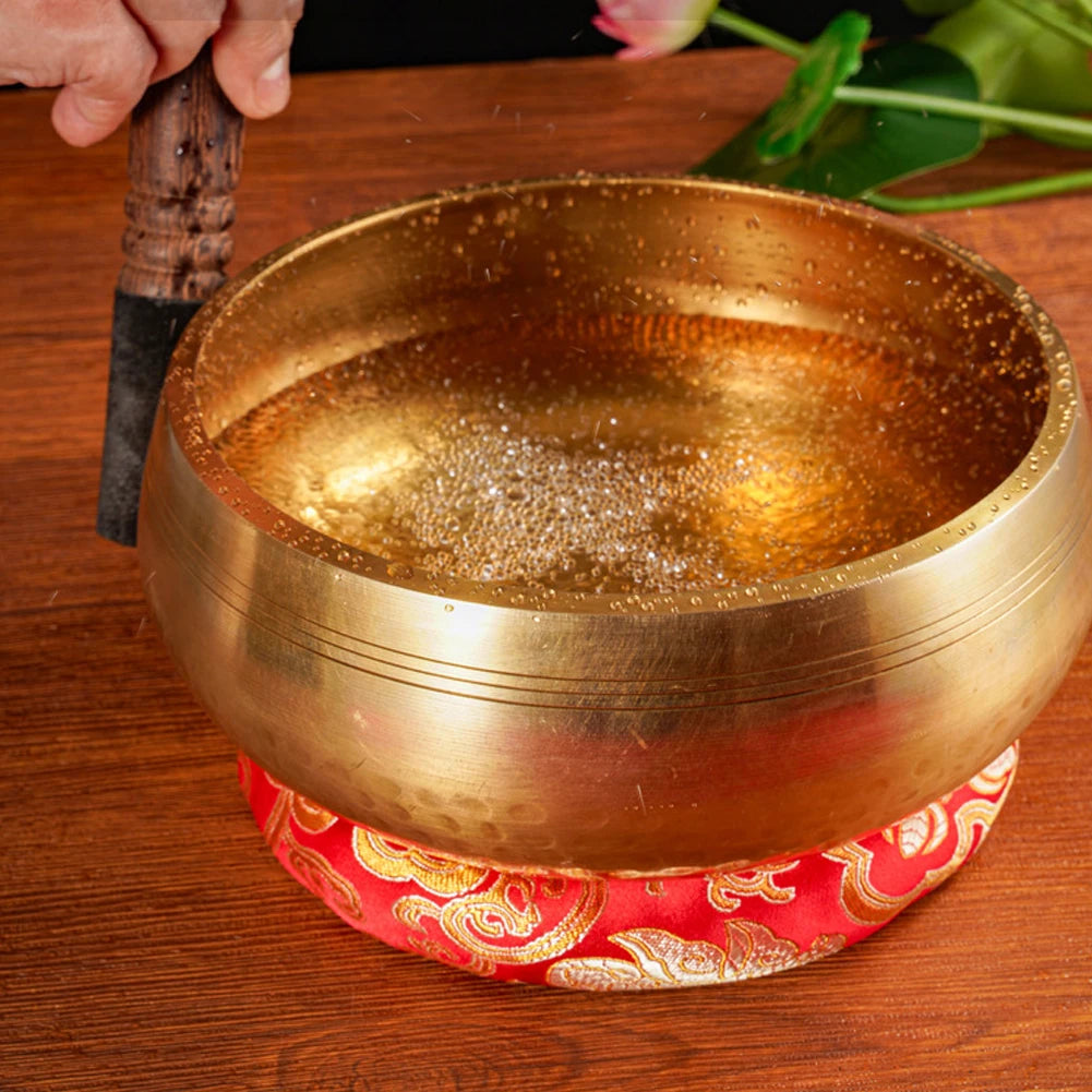 Tibetan Singing Bowl Set for Meditation, Yoga & Sound Healing Therapy