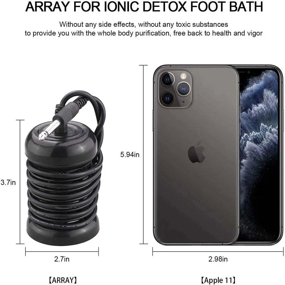 Ionic Foot Spa Bath Machine – Detox & Massage for Vitality