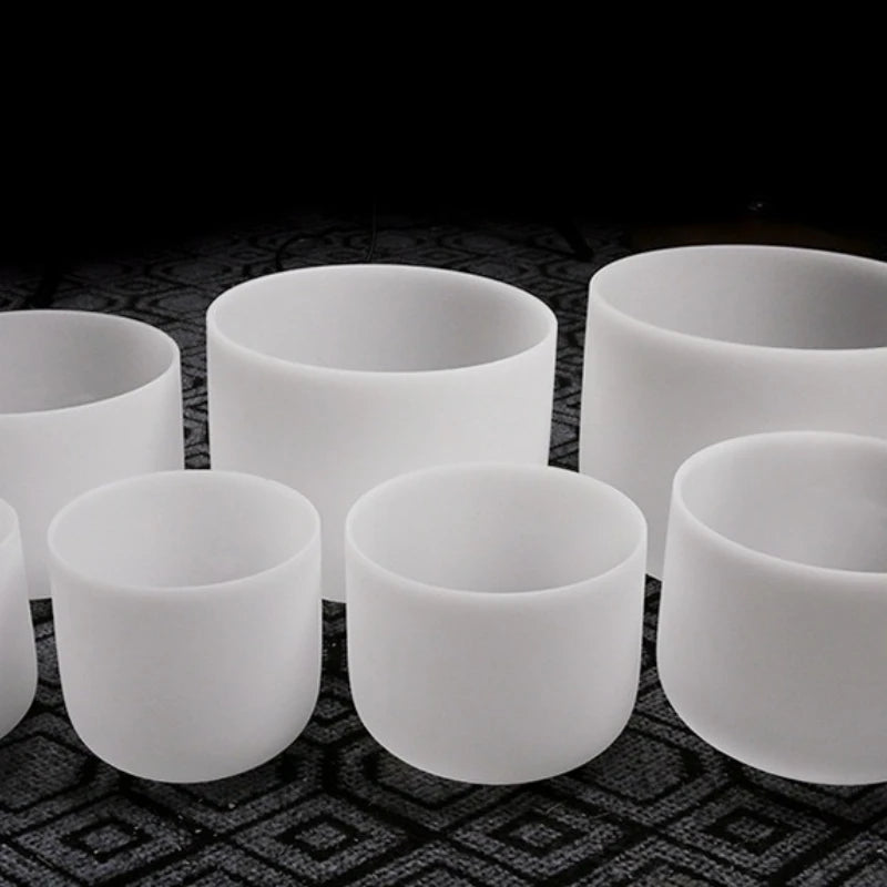 Crystal Singing Bowl – Quartz Sound Therapy Instrument for Yoga, Meditation, Spiritual Healing & Relaxation