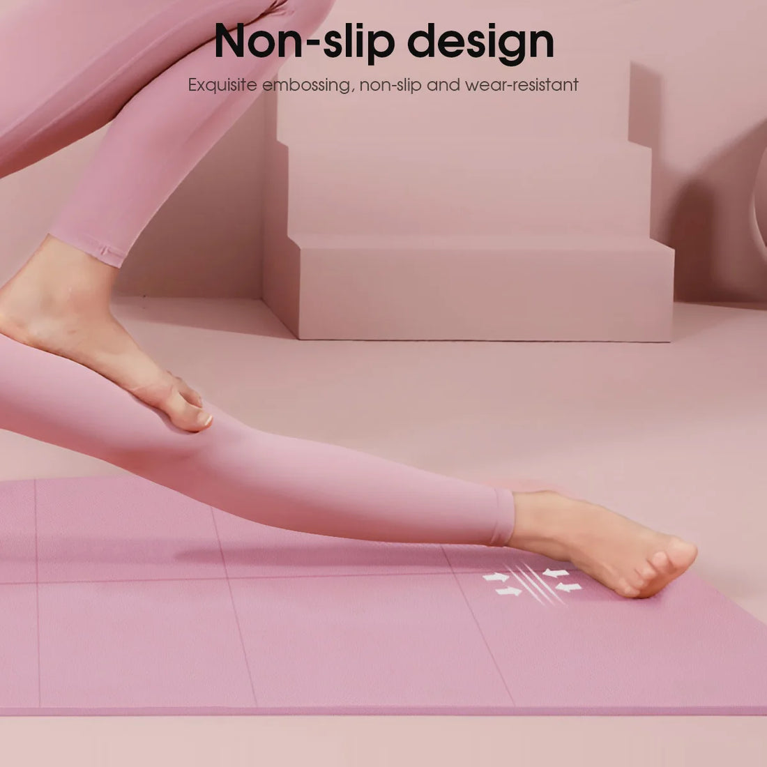 4mm EVA Anti-Slip Yoga Mat – Fitness & Pilates Exercise Mat