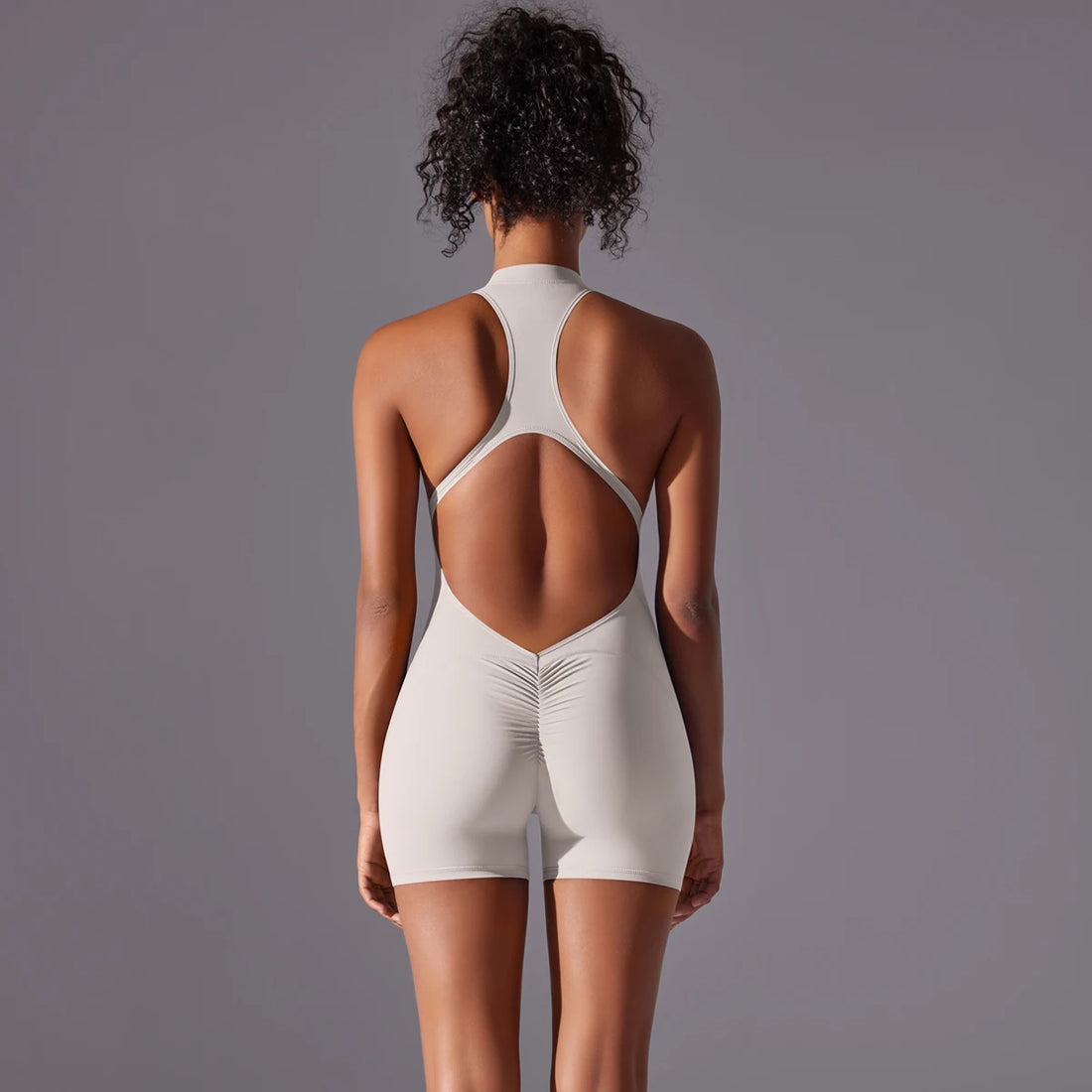 Women’s Push-Up Sports Bodysuit – Yoga & Fitness Activewear