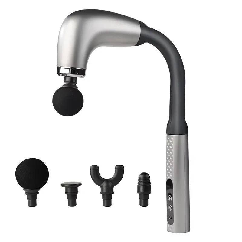 Smart Massage Gun – Rechargeable Handheld Electric Massager Hammer for Back & Full Body Relaxation