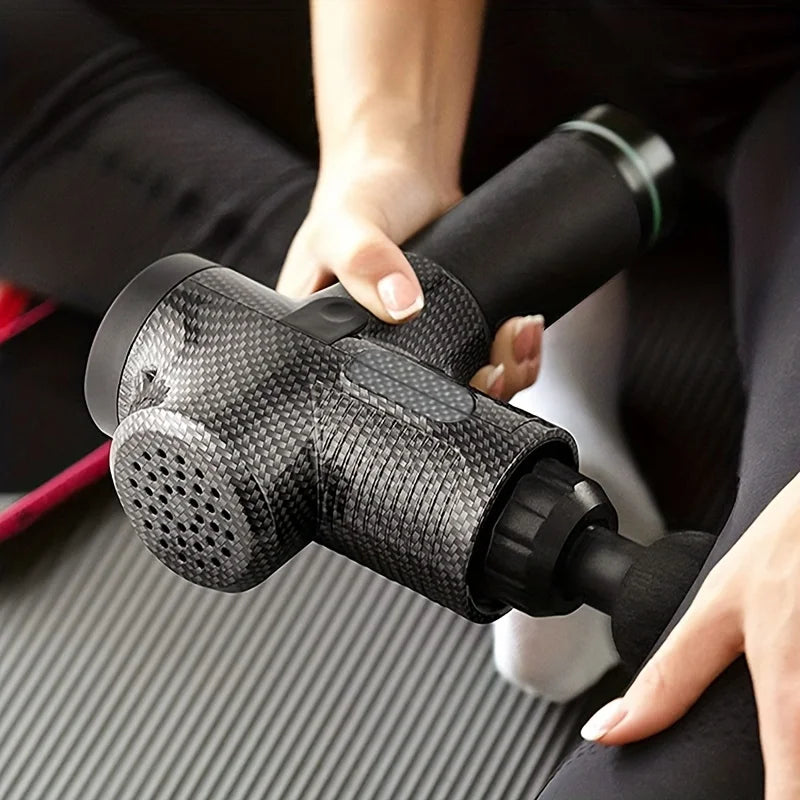 Portable Fascia Massage Gun – Deep Muscle Relaxation & Fitness