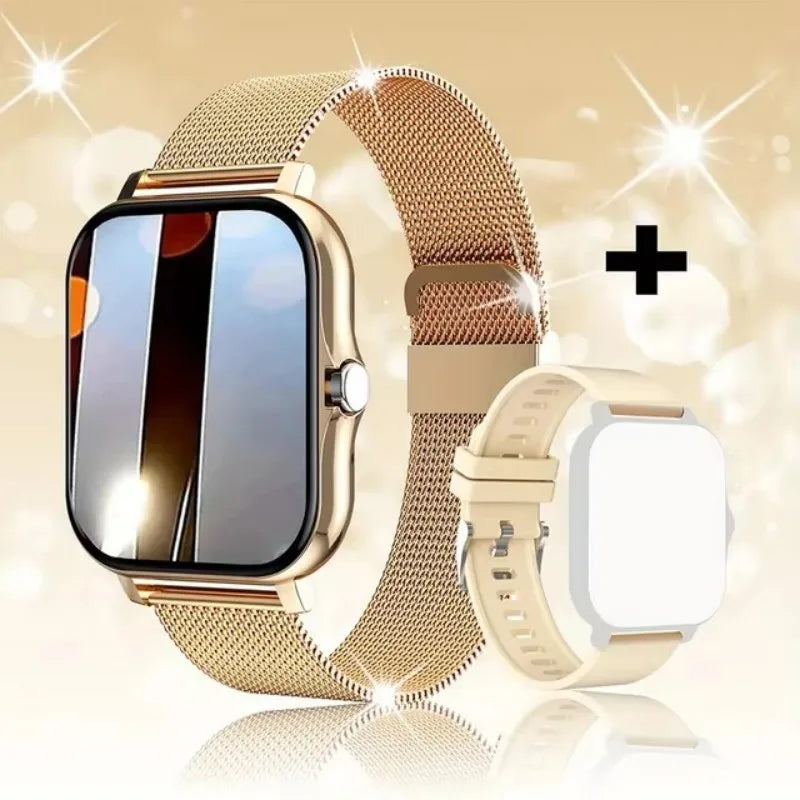 Smartwatch with Bluetooth Call, Health Monitoring, 1.44" Color Screen