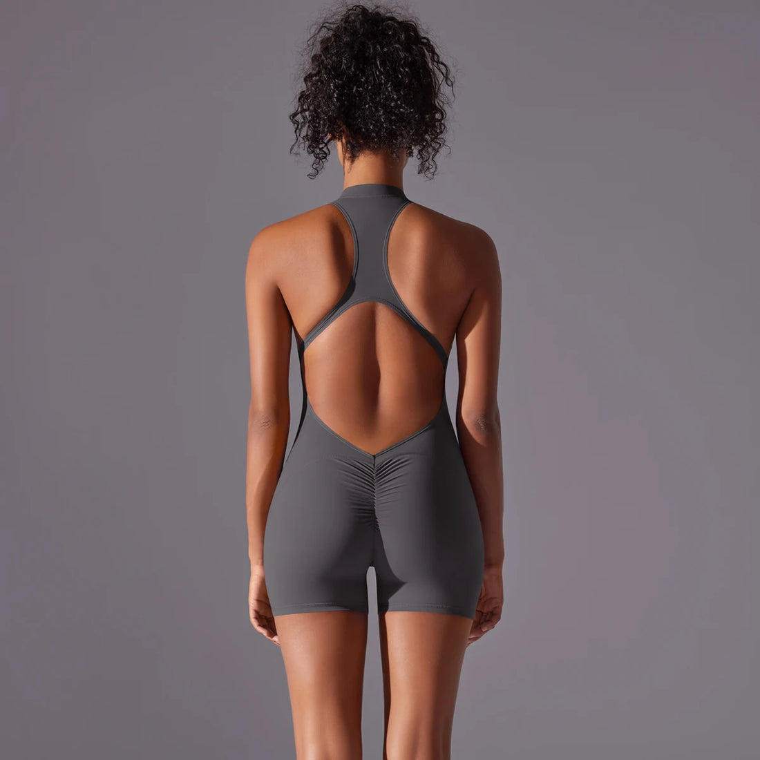 Women’s Push-Up Sports Bodysuit – Yoga & Fitness Activewear