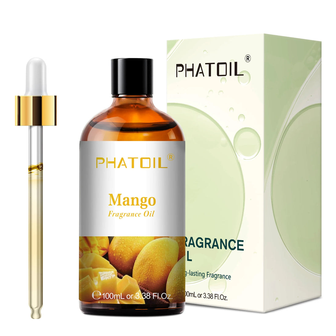 PHATOIL 100ml Aromatherapy Oil – Fragrance Essential Oil with Dropper