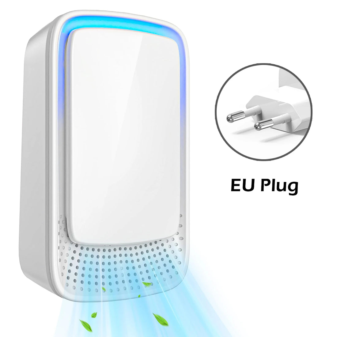 Plug-In Negative Ion Air Purifier – Quiet Mini Air Cleaner for Home