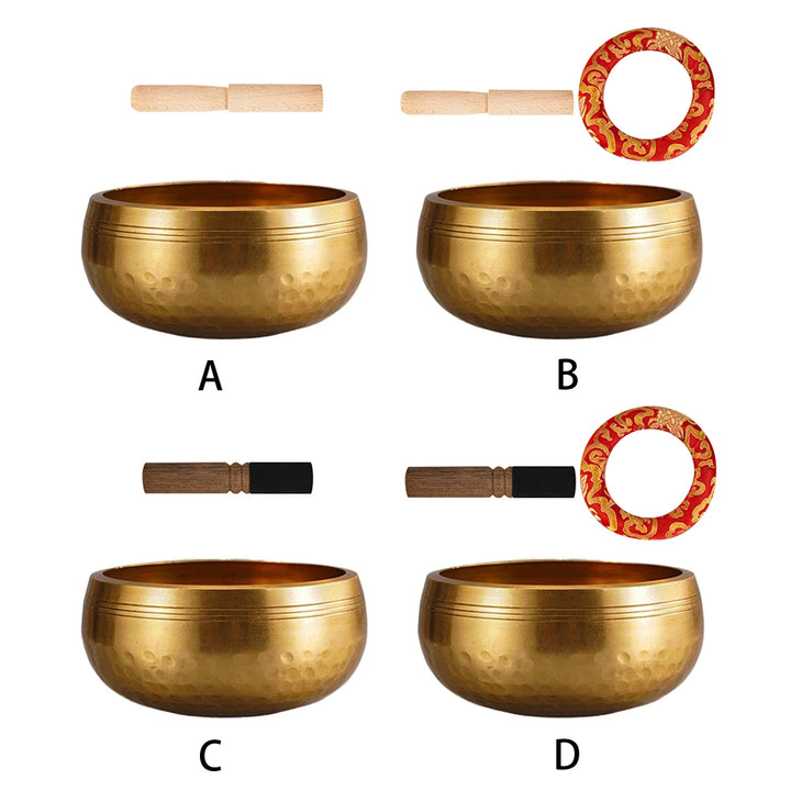 Tibetan Singing Bowl Set – Meditation Sound Bowl & Stress Relief Gift