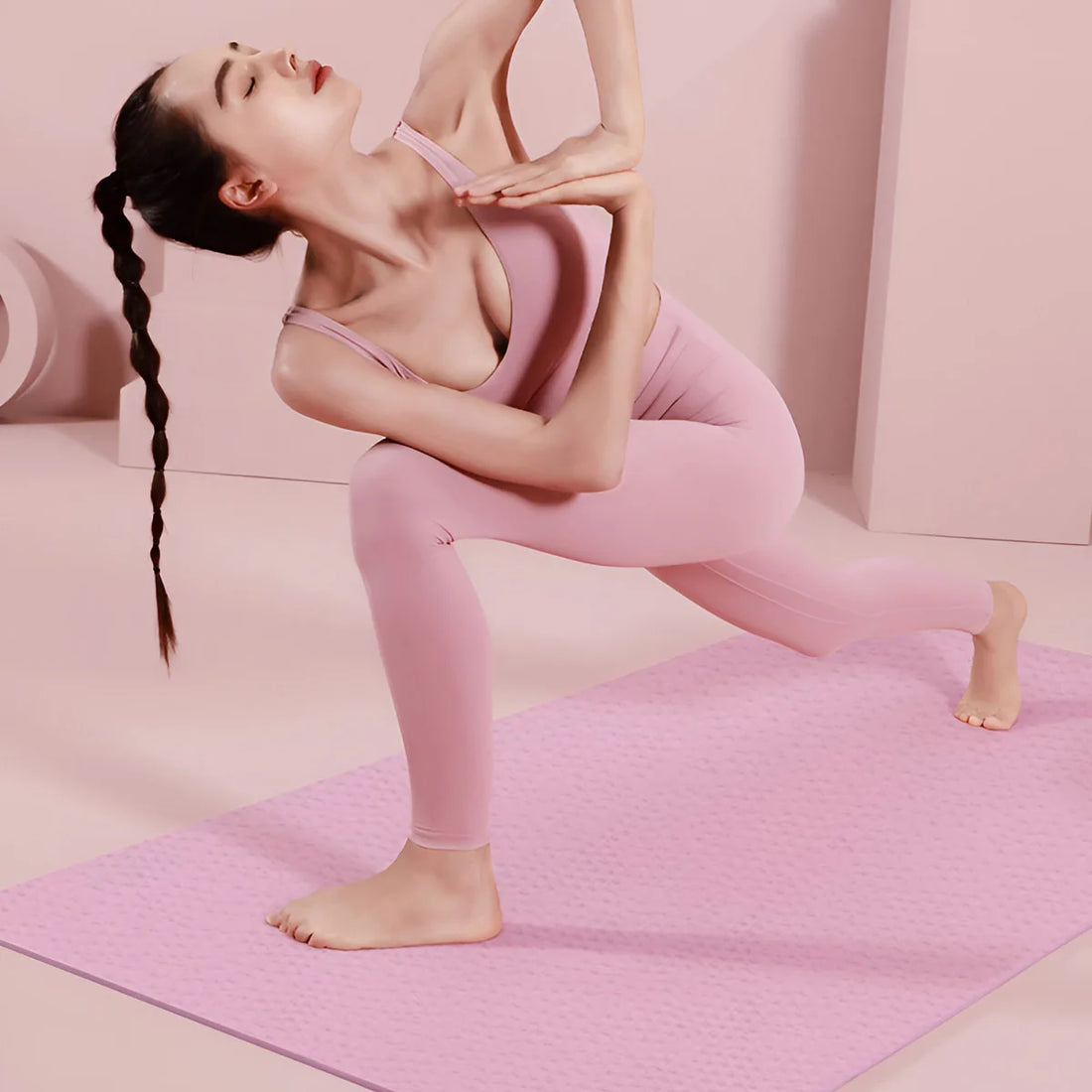 4mm EVA Anti-Slip Yoga Mat – Fitness & Pilates Exercise Mat