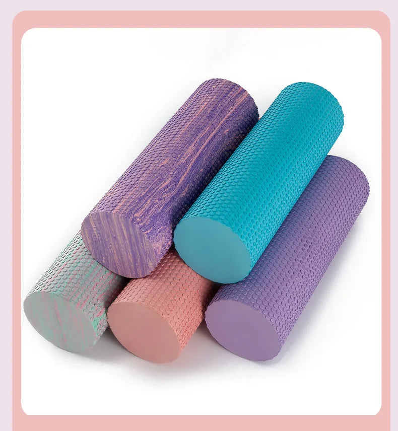 EVA Foam Roller Yoga Column – 30/45/60cm Pilates Massage Block