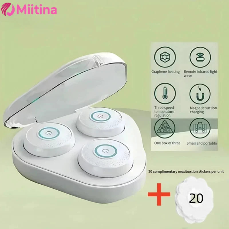 Smart Smoke-Free Moxibustion Device – Portable Heat Therapy Box