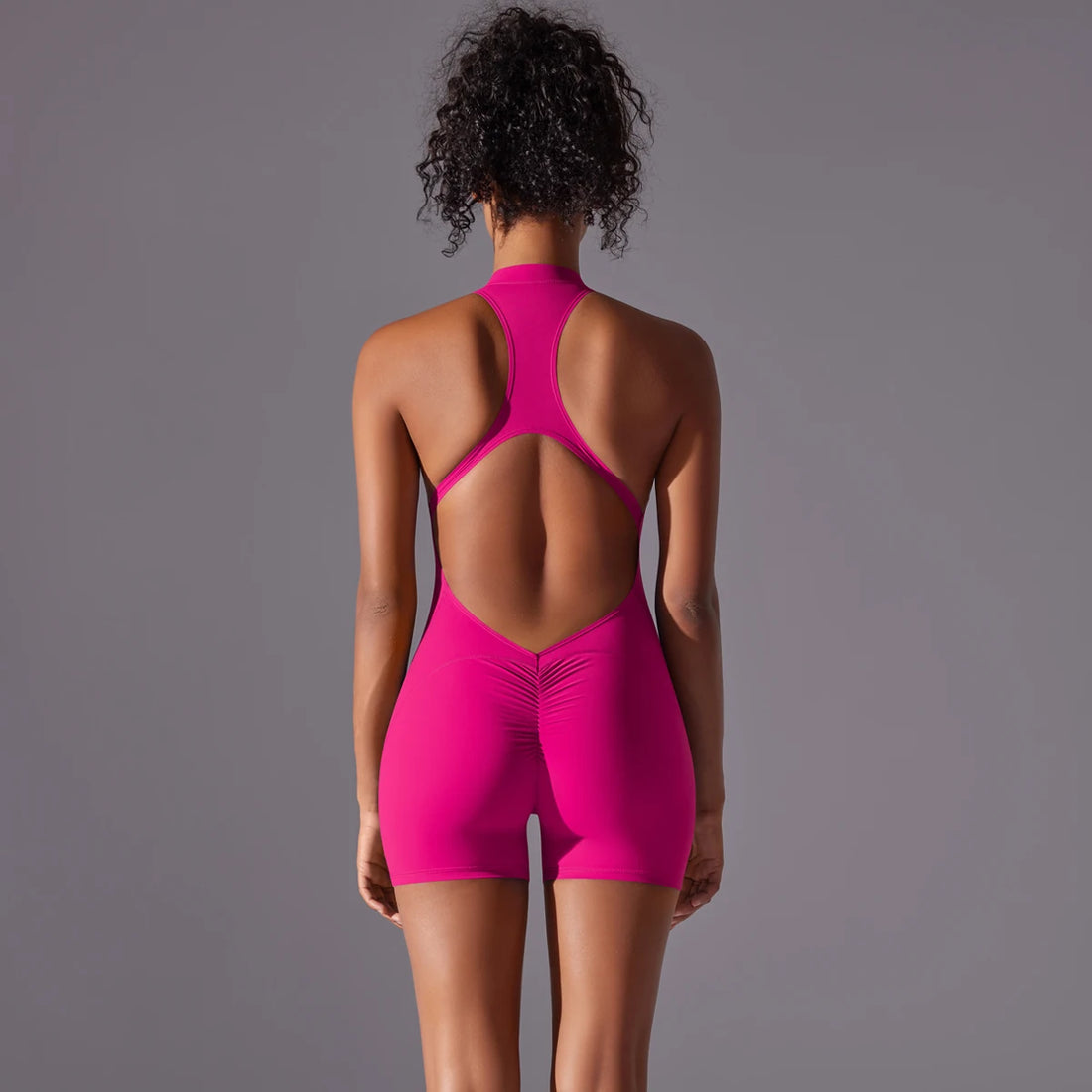 Women’s Push-Up Sports Bodysuit – Yoga & Fitness Activewear