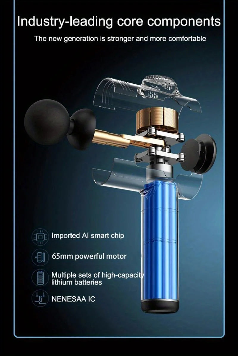 99-Level Deep Tissue Massage Gun – Electric Muscle & Fascia Relaxation Tool