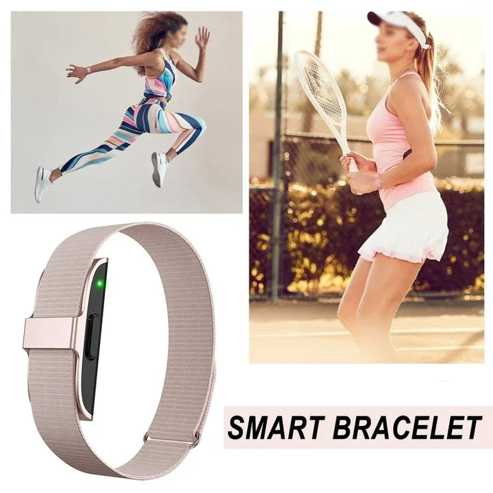 2208A Smart Bracelet – Heart Rate & Blood Pressure Monitor, Fitness Tracker Watch with Pedometer for Men & Women