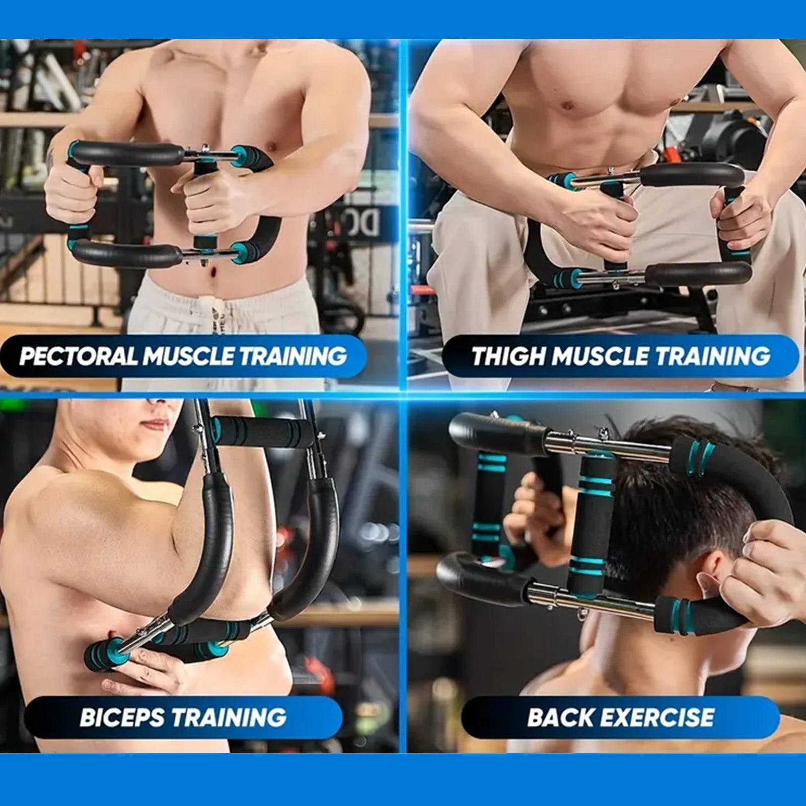 U-Shape Hand Gripper Arm Trainer – Power Twister Bar for Strength Training