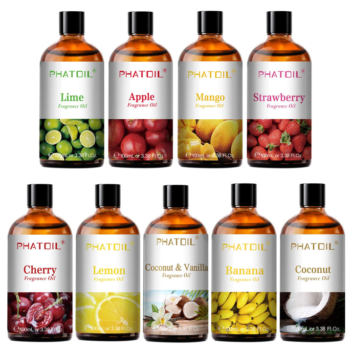 PHATOIL 100ml Aromatherapy Oil – Fragrance Essential Oil with Dropper