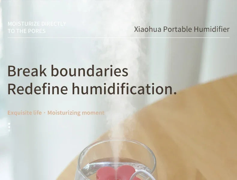 Mini Flower USB Humidifier – Portable Desktop Diffuser