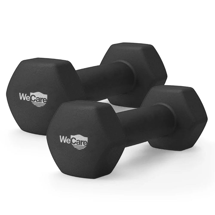 2lb Neoprene Hex Dumbbell Pair – Anti-Roll, Home Gym Fitness