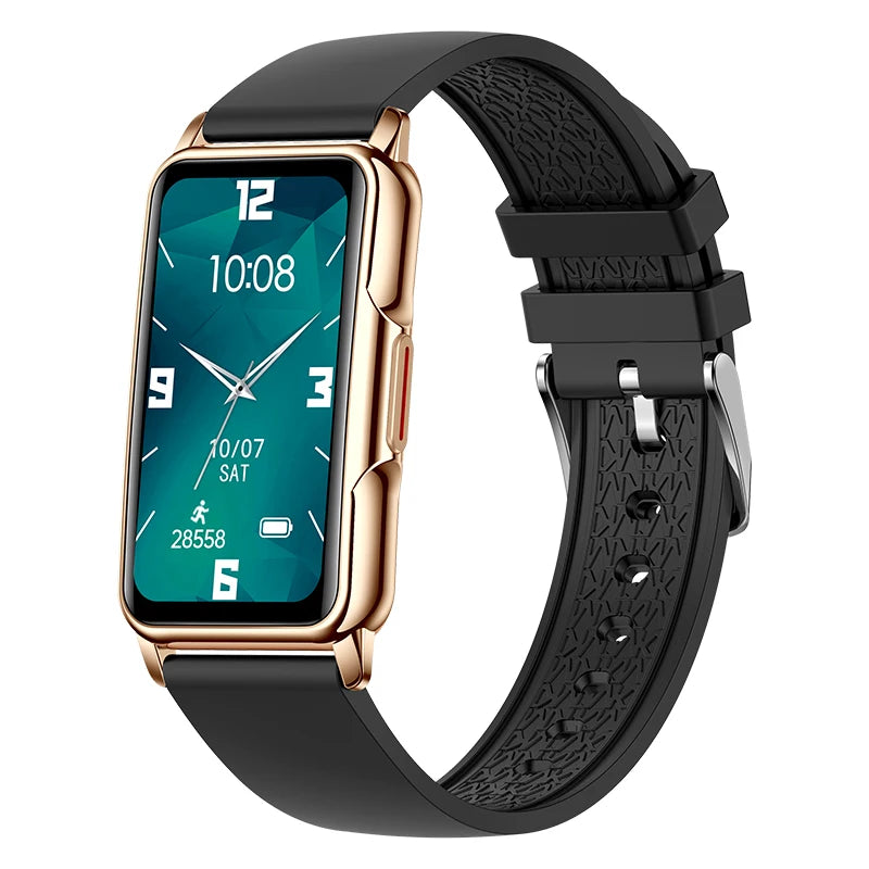 Smart Bracelet Watch – Android iOS Compatible, Waterproof Fitness Tracker with Heart Rate Monitor & 20+ Sports Modes, Gift for Men & Women