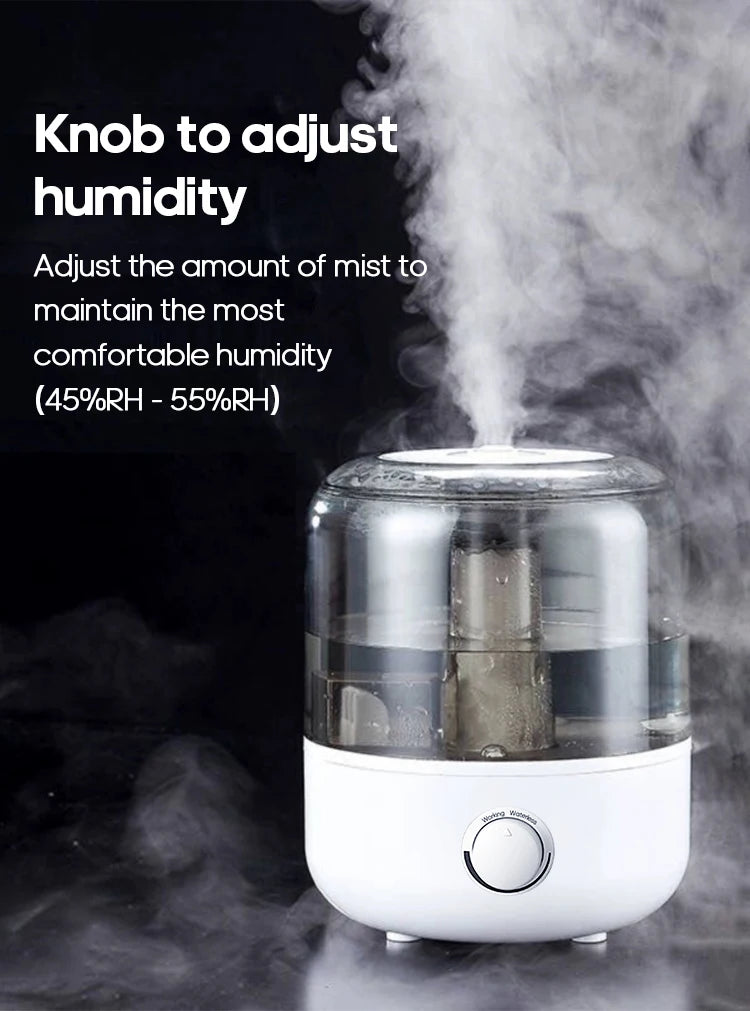 CK2 3L Silent Air Humidifier with Remote & Timer