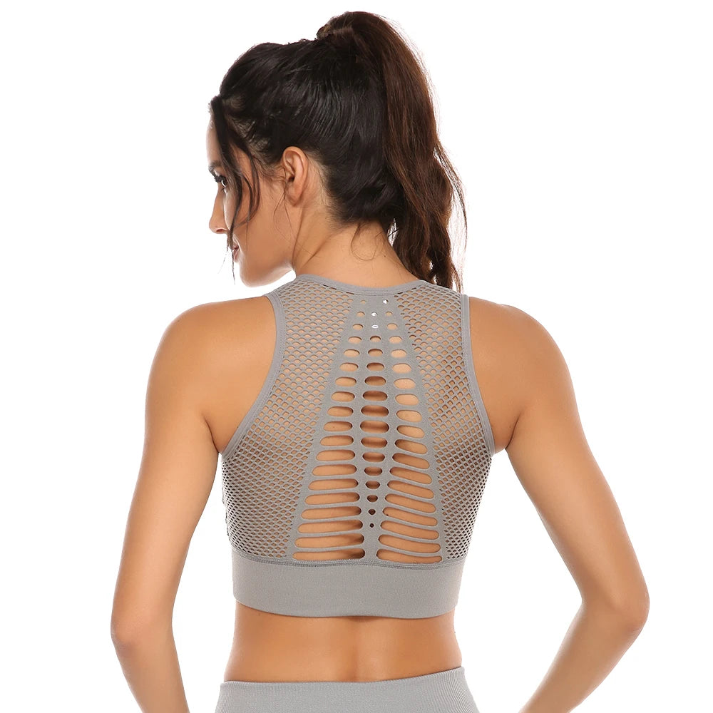 Hot Fitness Women’s Quick-Dry Sports Bra & Yoga Tank Top