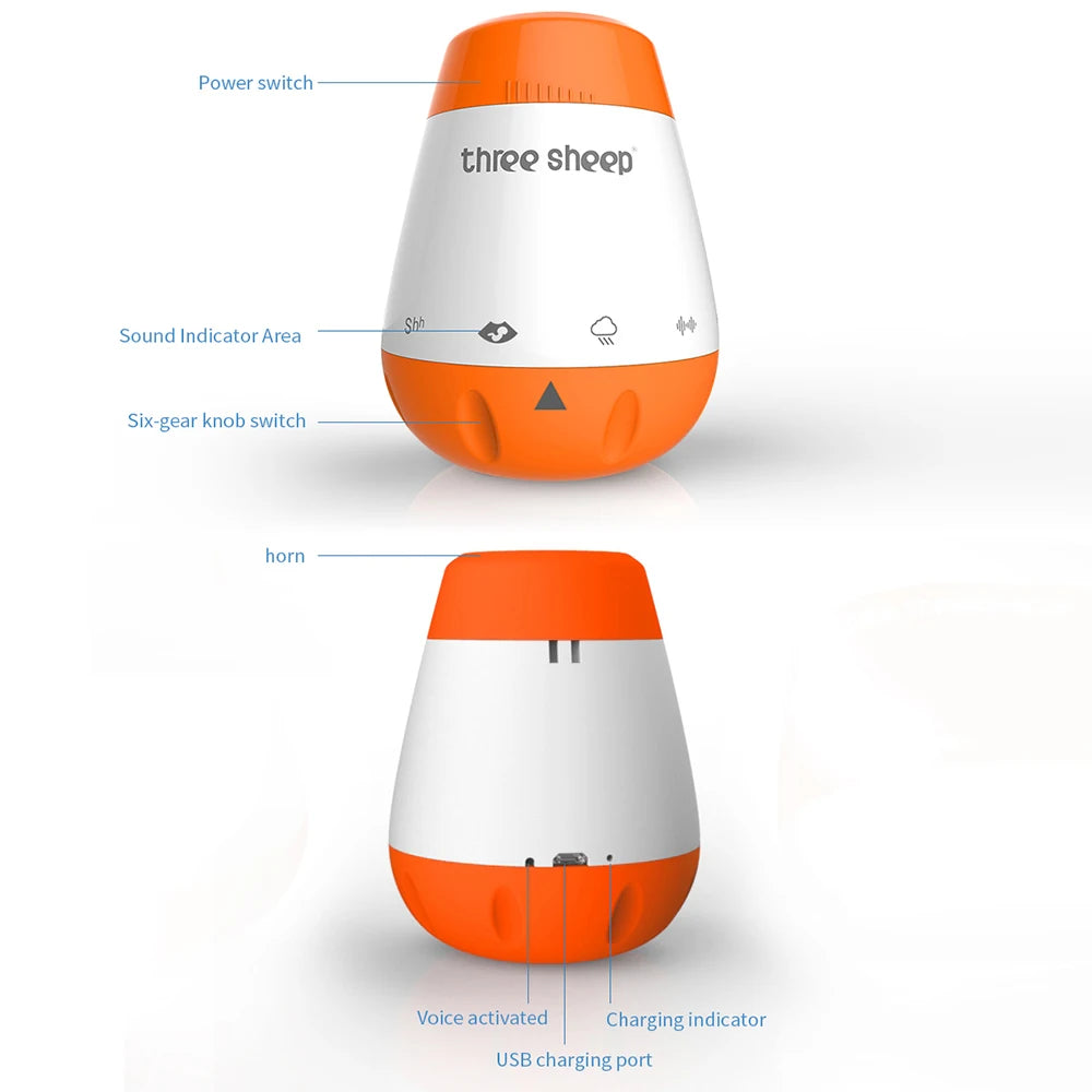 Baby White Noise Machine – Sleep & Relaxation Sound Generator